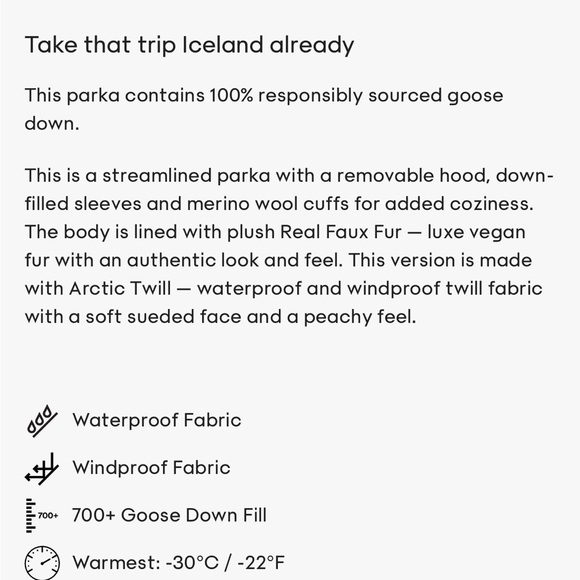 Aritzia Babaton Oskar Parka - Picture 8 of 8